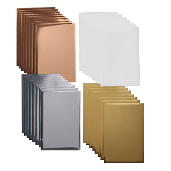 Hojas Foil tonos metálicos 24 un - Cricut - Imagen 2