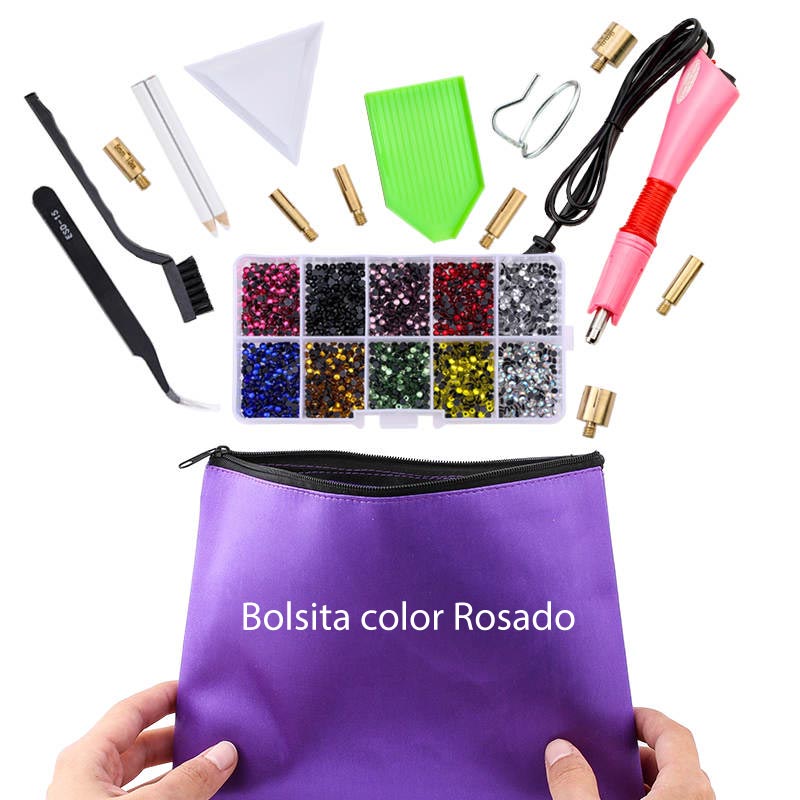 Kit aplicador de strass