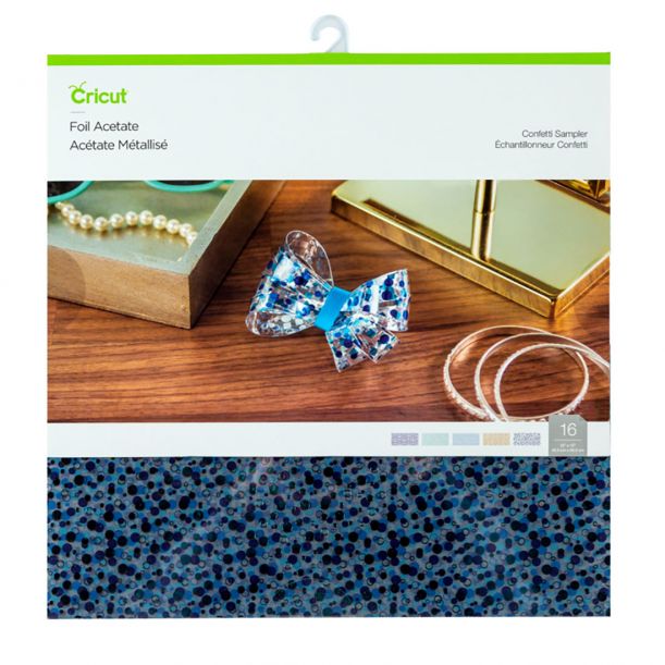 Acetato confetti 16 hojas – Cricut