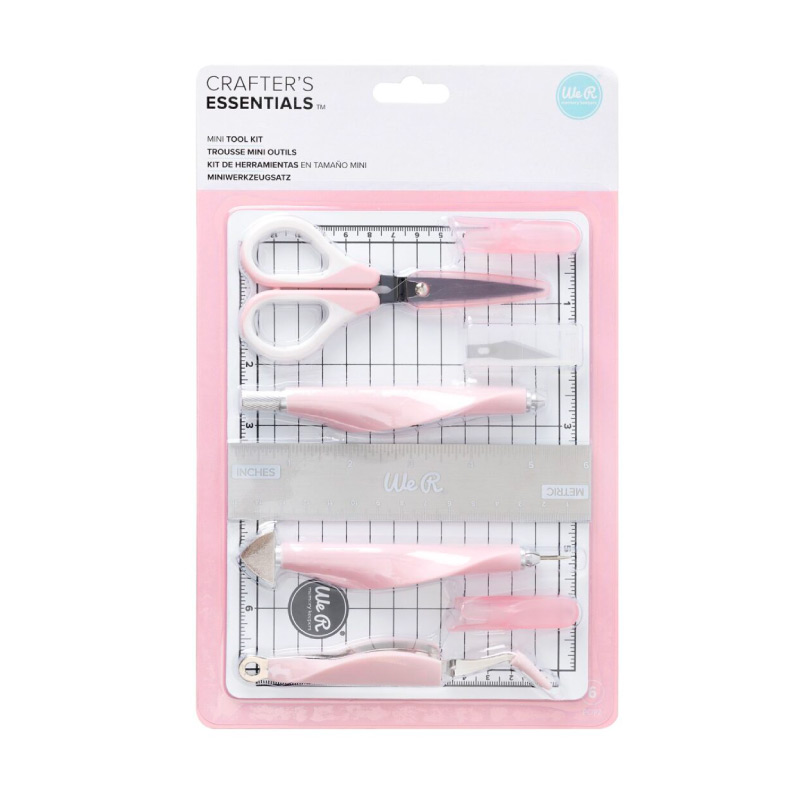 Kit de herramientas rosa - We R Memory keepers