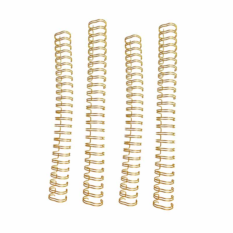 Anillos 16 mm dorado 5/8 – 4 tiras