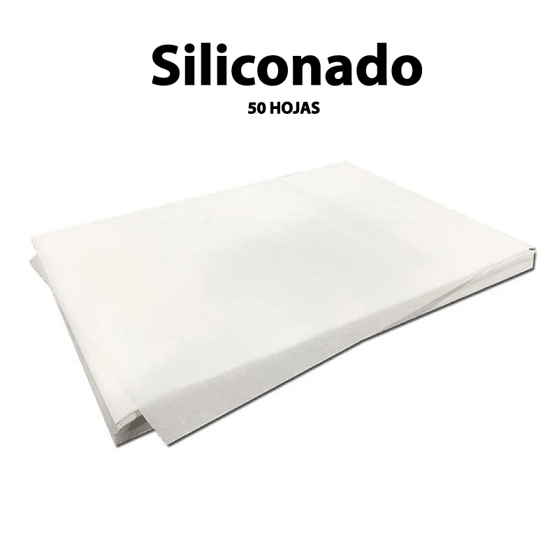 Papel siliconado Premium - 50 hojas