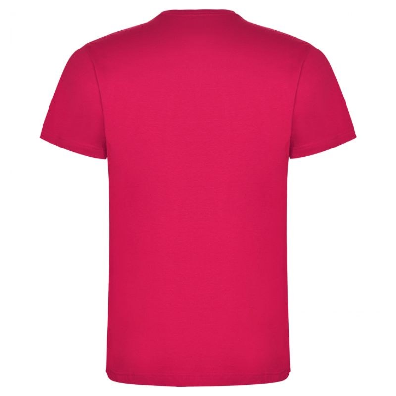 Polera algodon manga Corta Fucsia- Espalda - Tienda Stampaideas Imprimeideas