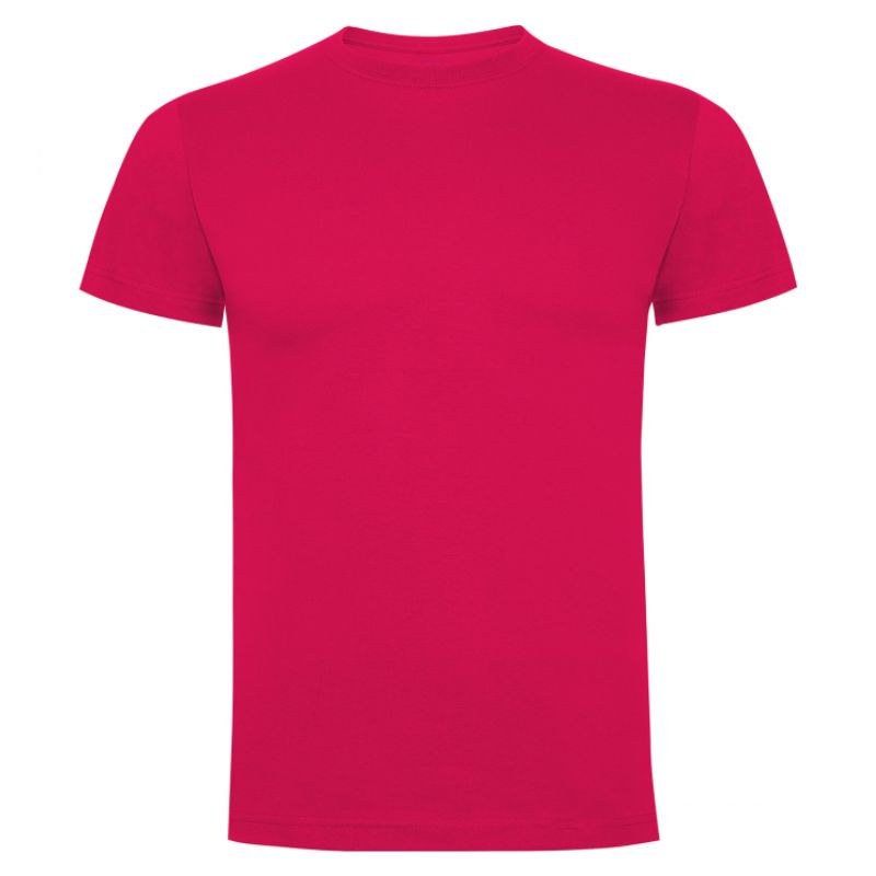 Polera algodon manga Corta Fucsia- Frontal - Tienda Stampaideas Imprimeideas