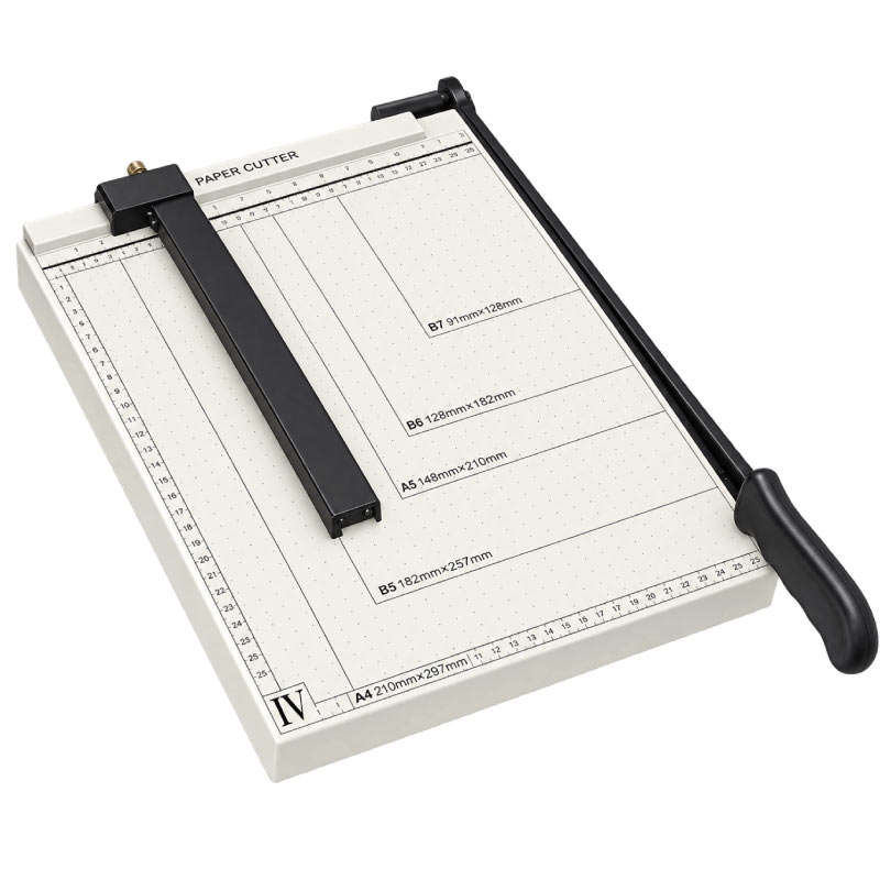 Guillotina A4 - Base metálica 6 hojas - Tienda Stampaideas-Imprimeideas