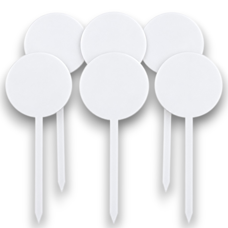 Paletas para topper sublimable pack 6 unidades - Tienda Stampaideas Imprimeideas