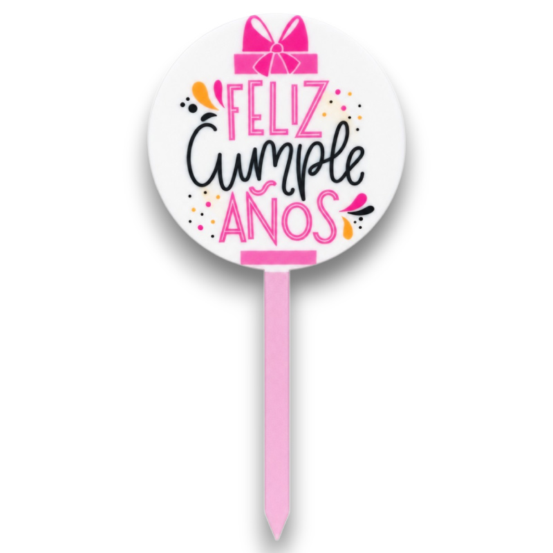 Paletas topper sublimable - Tienda Stampaideas Imprimeideas