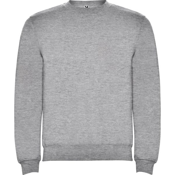 Poleron Crew Neck Sin Gorro Gris - Tienda Stampaideas Imprimeideas