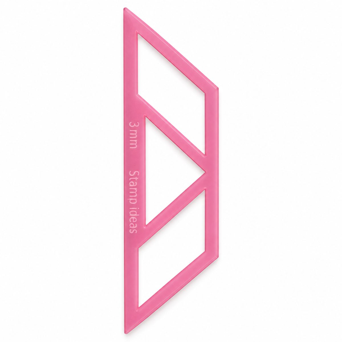 Regla esquinera 3 mm Rosada - Tienda Stampaideas Imprimeideas