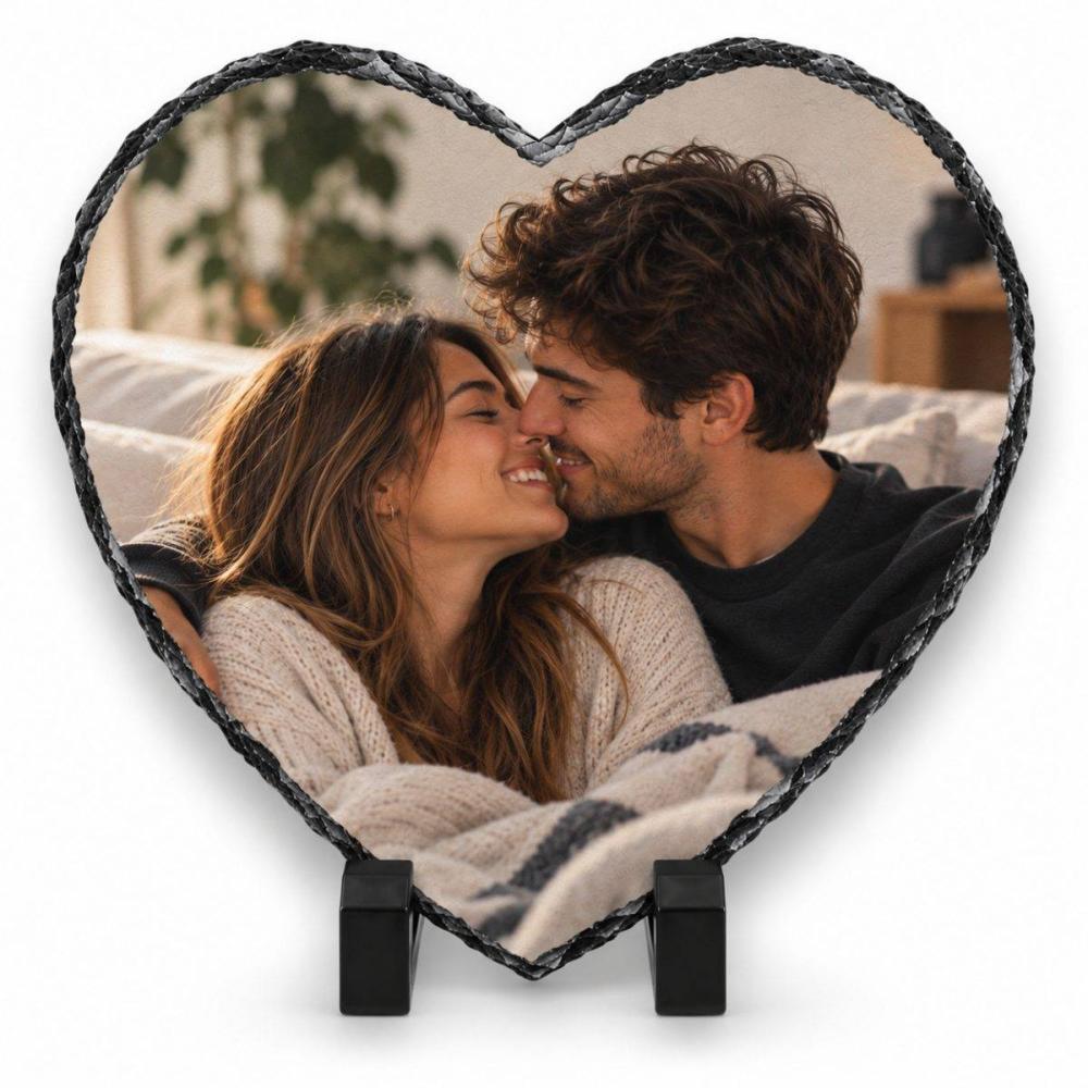 Roca para sublimar de corazon mate - Tienda Stampaideas Imprimeideas